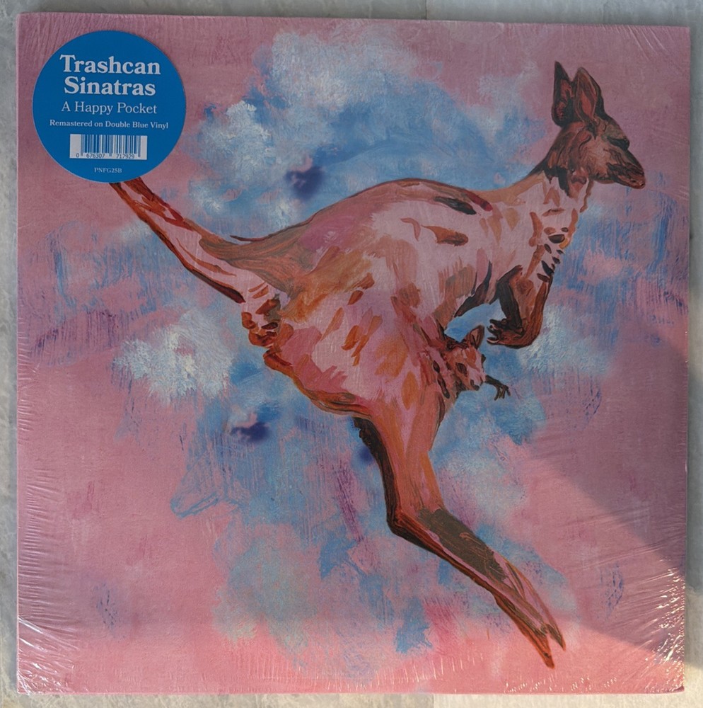 Trashcan Sinatras – A Happy Pocket LP, Remastered Double Blue Vinyl