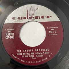 Everly Brothers – Lot of 14 Vinyl 7” 45 RPM Records – Excellent (EX) Condition