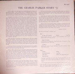 Parker, Charlie The Charlie Parker Story #3 Verve MGV(V) 8002