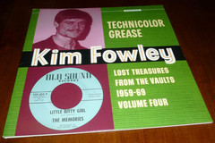 VARIOUS 33 RPM LP KIM FOWLEY TECHNICOLOR GREASE LOST TREASURES 4 GATEFOLD NORTON