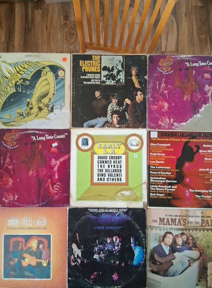 Rock, & Light Rock, Vinyl Records, 1960’s/1970’s. Lot of 53.