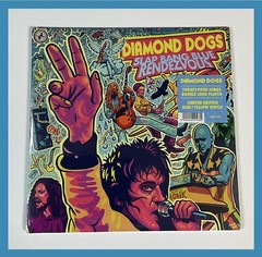 Diamond Dogs – Slap Bang Blue Rendezvous 2xLP On Blue & Yellow Vinyl Glam Rock