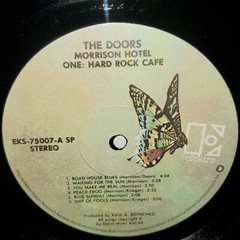 THE DOORS Morrison Hotel LP VG+ Plays Well 1976 Elektra EKS-75007 Vinyl