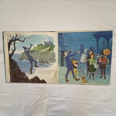 Vintage 1965 Disney The Scarecrow of Oz Ray Bolger LP Story Book ST-3930 VG