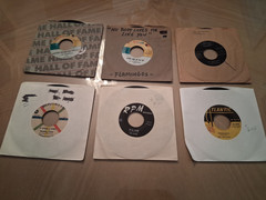 168 Original 45 PM R & B, Doo Wop Related Rock, Country 1950’s 1960’s Records