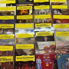 100 Deutsche Grammophon DG Classical Vinyl LPs Records Wholesale Job Lot *WR