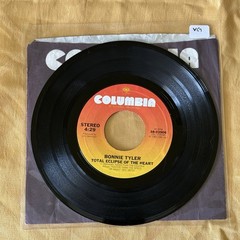 Bonnie Tyler- Total Eclipse Of The Heart | 7″ Vinyl | 45 RPM | VG | 1980s Music