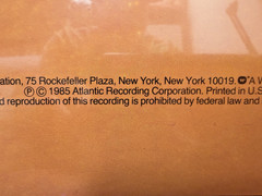 ORIGINAL SEALED PHIL COLLINS No Jacket Required HYPE STICKER Excellent!