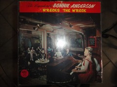 VINYL RECORD LP C THE UNPREDICTABLE BONNIE ANDERSON WRECKS “THE WRECK” ALP-36