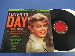 DORIS DAY – Listen To Day – 1960 Vocal LP Columbia 6 Eye Stereo VG VINYL RECORD
