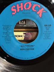 Baltimore – Ron Preyer 45 7″ | Shock Records Blue Label Soul Funk R&B VG+++