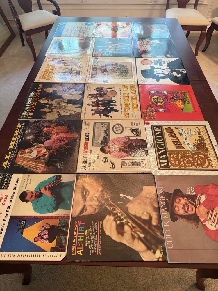 18 Jazz & Easy Listening LP Record Lot Al Hirt Chuck Mangione Dukes of Dixieland