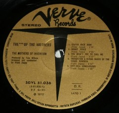 ZAPPA – XXXX of the Mothers – ITALY ONLY LAMINATED G/F COVER – GOLD VERVE BEAUTY