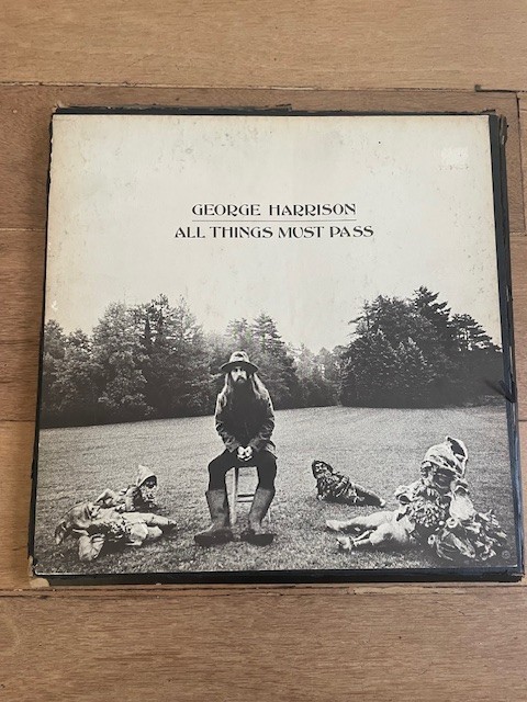 George Harrison All Things Must Pass Vinyl Record, 3 Disc LP, 1970, Apple