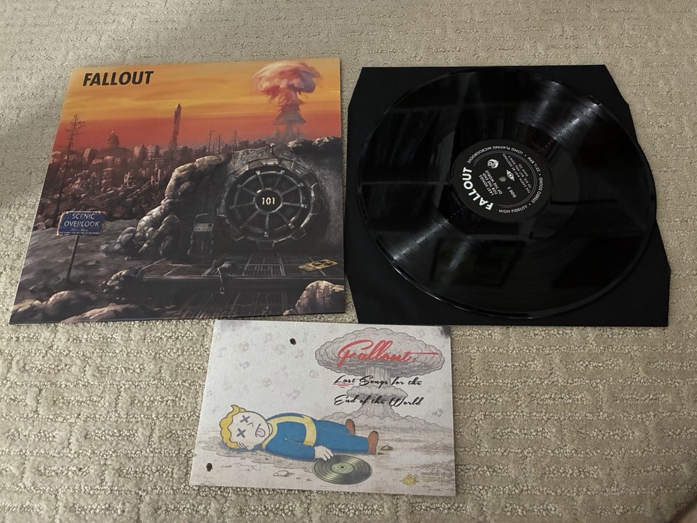 Fallout 3 4 Last Songs for the End Of The World VGM Classic Black Vinyl LP