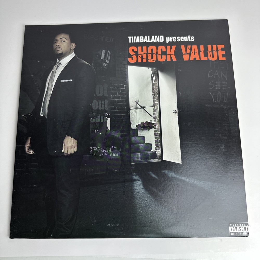 Timbaland Presents: Shock Value Mosley 2007 B0008594-01 Gatefold 33 12″ EX EX/EX