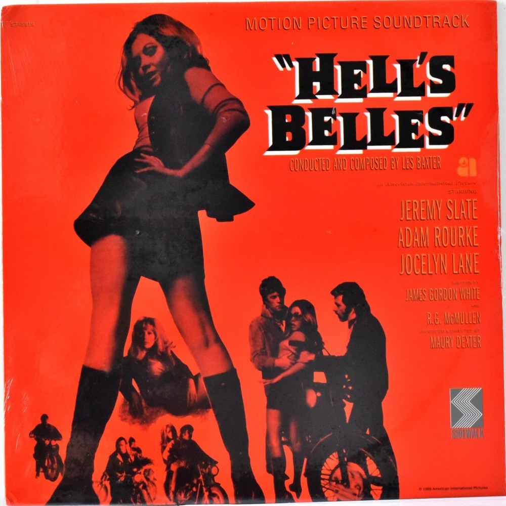 SIDEWALK STEREO ST-5919 USA 2010 SDTK LES BAXTER “Hell’s Belles” FACTORY SEALED