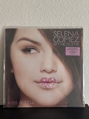 SELENA GOMEZ & THE SCENE Kiss & Tell LP on PINK SPLATTER VINYL Sealed NEW color