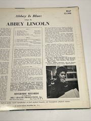 Abbey Lincoln – Abbey Is Blue 1975 Japanese Press INSERT Vinyl LP Very Good