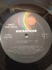 Isaac Hayes ‎’ Shaft ‘ 2 LP Vinyl Gatefold Stereo 1971 Enterprise ENS2-5002