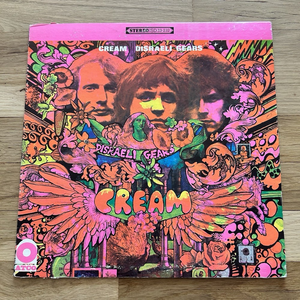 Cream… Disraeli Gears…. vinyl…Excellent condition
