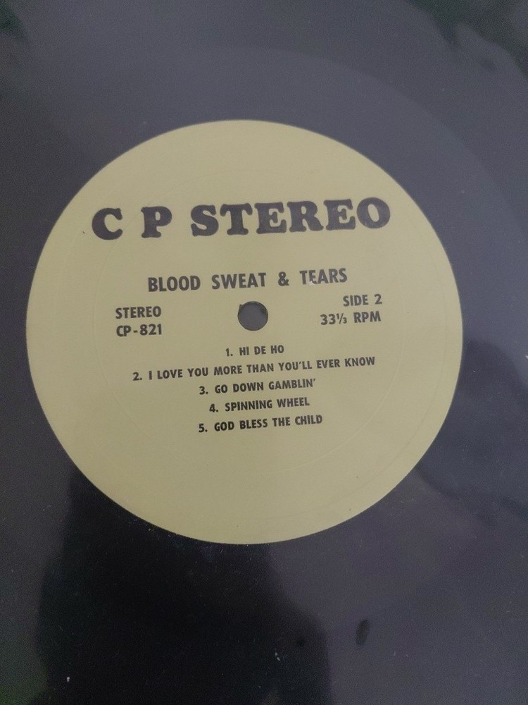 BLOOD, SWEAT AND TEARS LP 1972 VG+/VG+ Columbia VINYL Spinning Wheel AL KOOPER