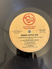 MOM’S APPLE PIE Self Titled 1972 VINYL LP Banned Cover w/Inner BROWN BAG 14200