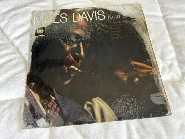 MILES DAVIS LP KIND OF BLUE CBS BPG 62066 UNITED KINGDOM PRODUCED