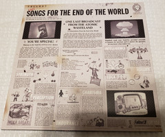 Fallout 3 4 Last Songs for the End Of The World VGM Classic Black Vinyl LP