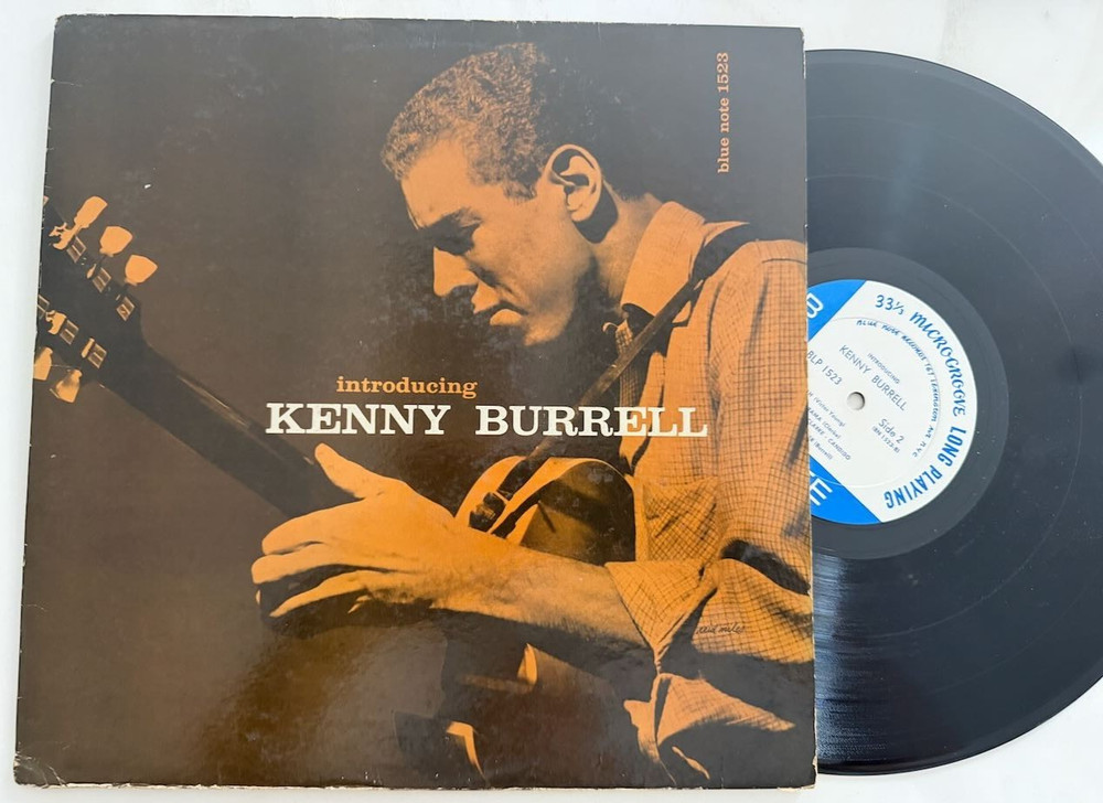 Introducing Kenny Burrell Blue Note 1523 LP Lexington RVG 9M Tommy Flanagan VG+