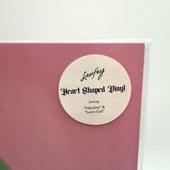 Laufey Valentine AND Lover Girl Strawberry Matcha Heart Shaped Vinyl IN HAND!