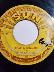 Johnny Cash -Sun # 295 -Guess Things Happen That Way – (1958) Worn/Fair F149