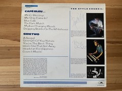 The Style Council Café Bleu 1984 Signed Paul Weller Mick Talbot Vinyl EX
