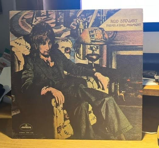 ROD STEWART “Never A Dull Moment” 1972 MINT VINYL LP Sleeve VG