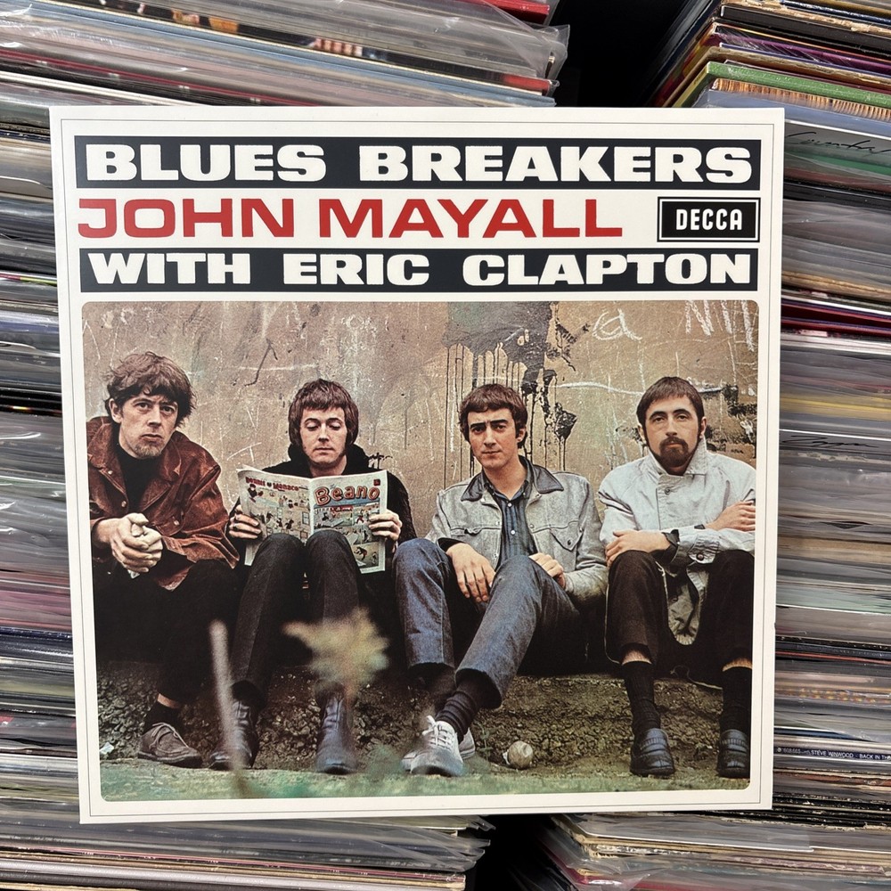 John Mayall With Eric Clapton Blues Breakers 180G VINYL LP Ultrasonic Cleaned