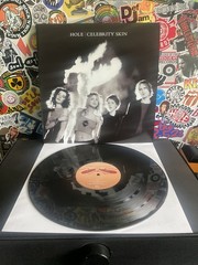 HOLE Celebrity Skin 2LP VG++ VINYL #676/3000 IVC EDITION ALT COVER ART