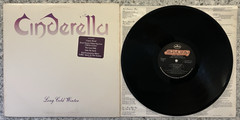 Cinderella – Long Cold Winter ; 1988 PROMO LP VINYL VG++