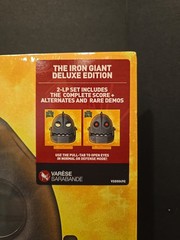 The Iron Giant Original Motion Picture Soundtrack 2 LP Deluxe Edition New Sealed