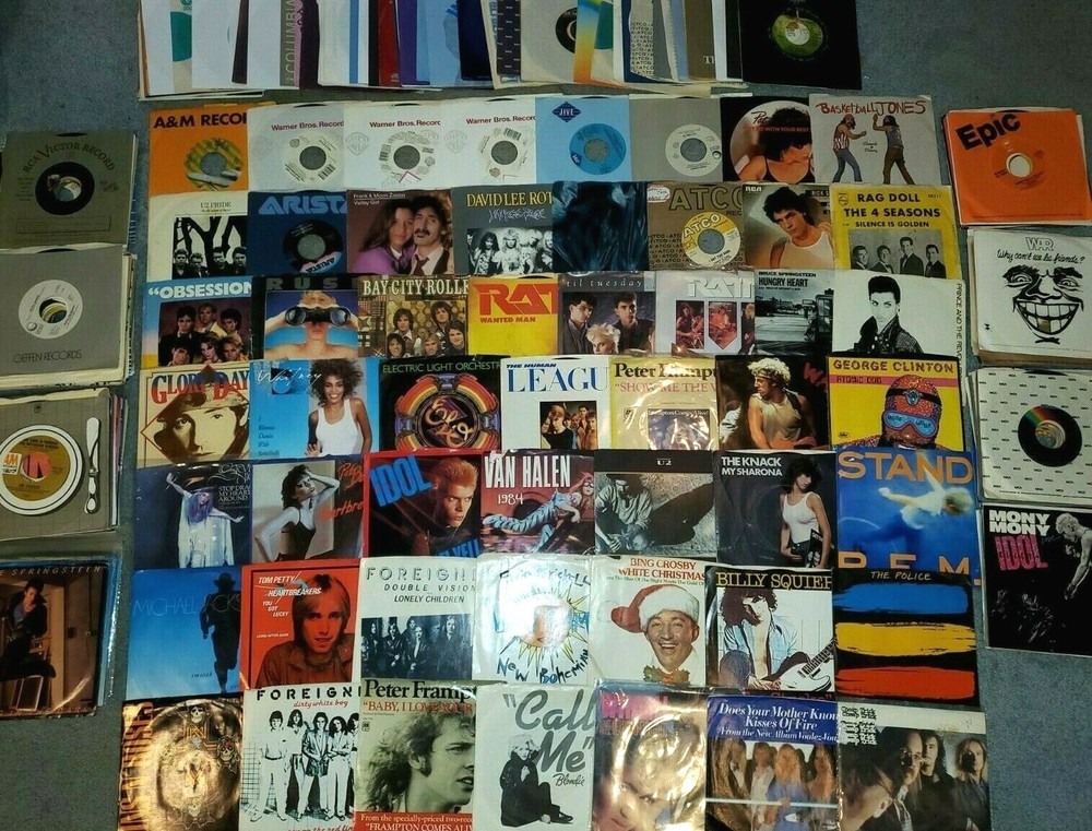 45rpm JUKEBOX RECORDS 60s 70s 80s 90s MINT Quality $4.99ea. Pop Rock Soul