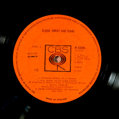BLOOD, SWEAT & TEARS – S/T 1969 1st UK issue MONO LP EX/VG+ RARE