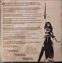 Castle Rat ‎– Into The Realm LP Black Vinyl Album – NEW STONER DOOM METAL RECORD