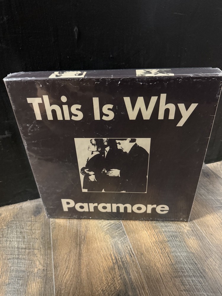Paramore This Is Why Deluxe Edition Packaging Vinyl Box Set With X-Large T Shirt