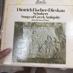 LOT 18 DIETRICH FISCHER-DIESKAU Schubert Wolf Schumann Mahler Strauss Brahms