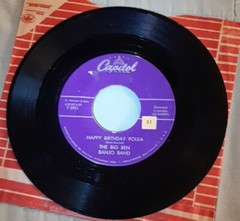 The Big Ben Banjo Band 45 Swiss Kanton Polka / Happy Birthday Polka Capitol vg