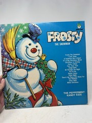Frosty The Snowman Vinyl LP Peppermint Kandy Kids 1970 Peter Pan Xmas Songs