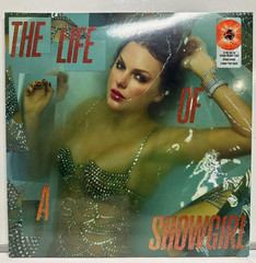 Taylor Swift The Life Of A Showgirl Lit My Sky Up Orange Metallic Vinyl Album