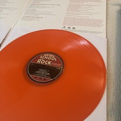 School Of Rock Soundtrack 2LP Orange Vinyl NM Immigrant Song Edge Of Seventeen