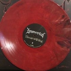 Immortal – Damned In Black LP 2024 Osmose Productions – OPLP 095 [Red] NEW *FR