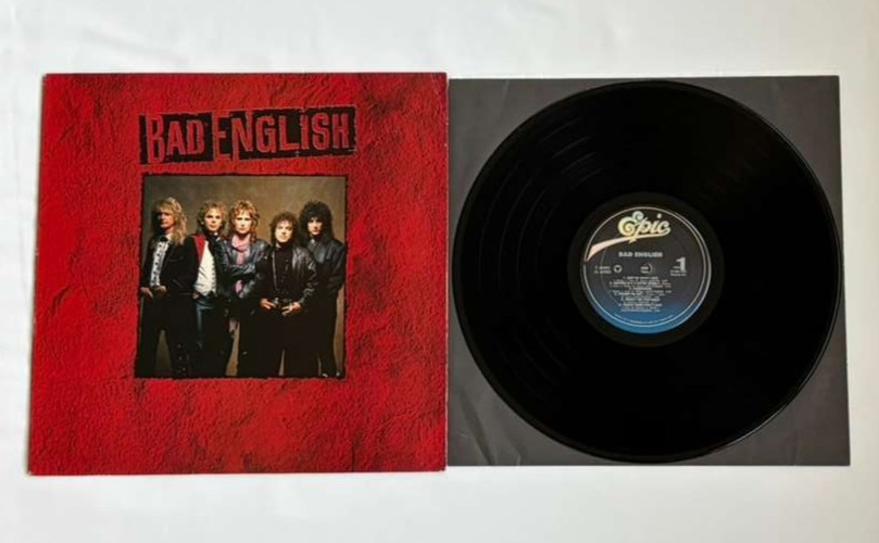 Bad English – Bad English (LP, Epic, OE 45083, E 45083) -RARE-