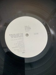JAPAN 1976 PROMO WHITE LABEL SUN RA & HIS ARKESTRA Live At Montreux 2x LP VINYL